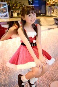 Yune Sakurai at Christmas event